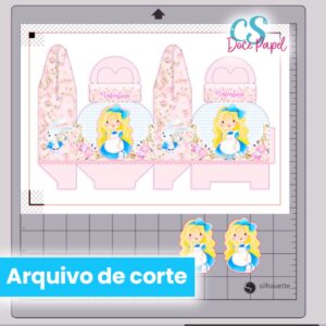 arquivo de corte alice no pais das maravilhas