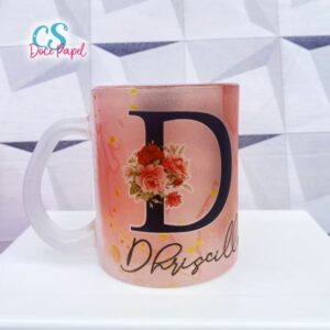 caneca de vidro personalizada 250ml